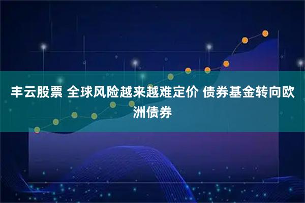 丰云股票 全球风险越来越难定价 债券基金转向欧洲债券